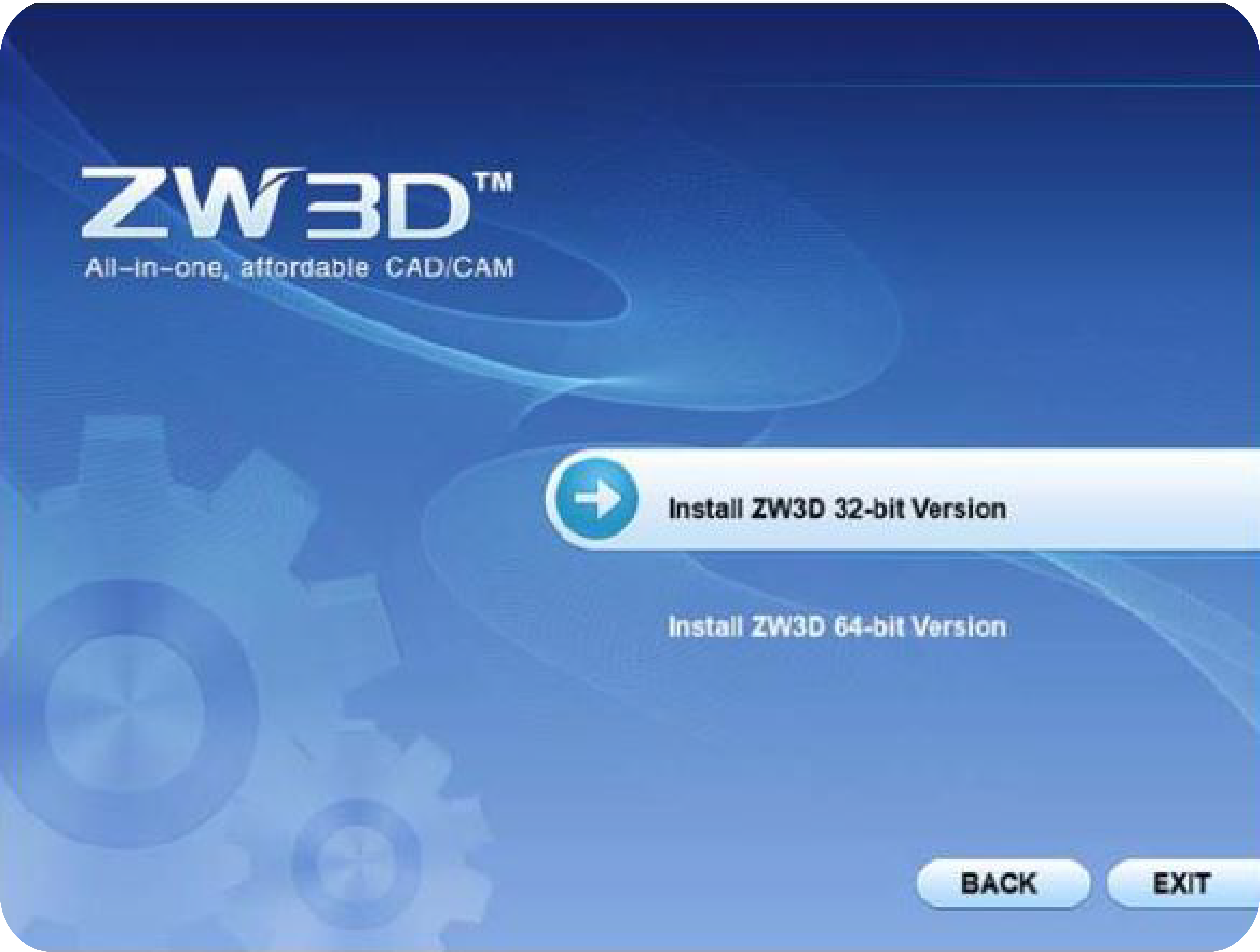 ZW3D Installation Step 2 ZW3D Installation Step 2
