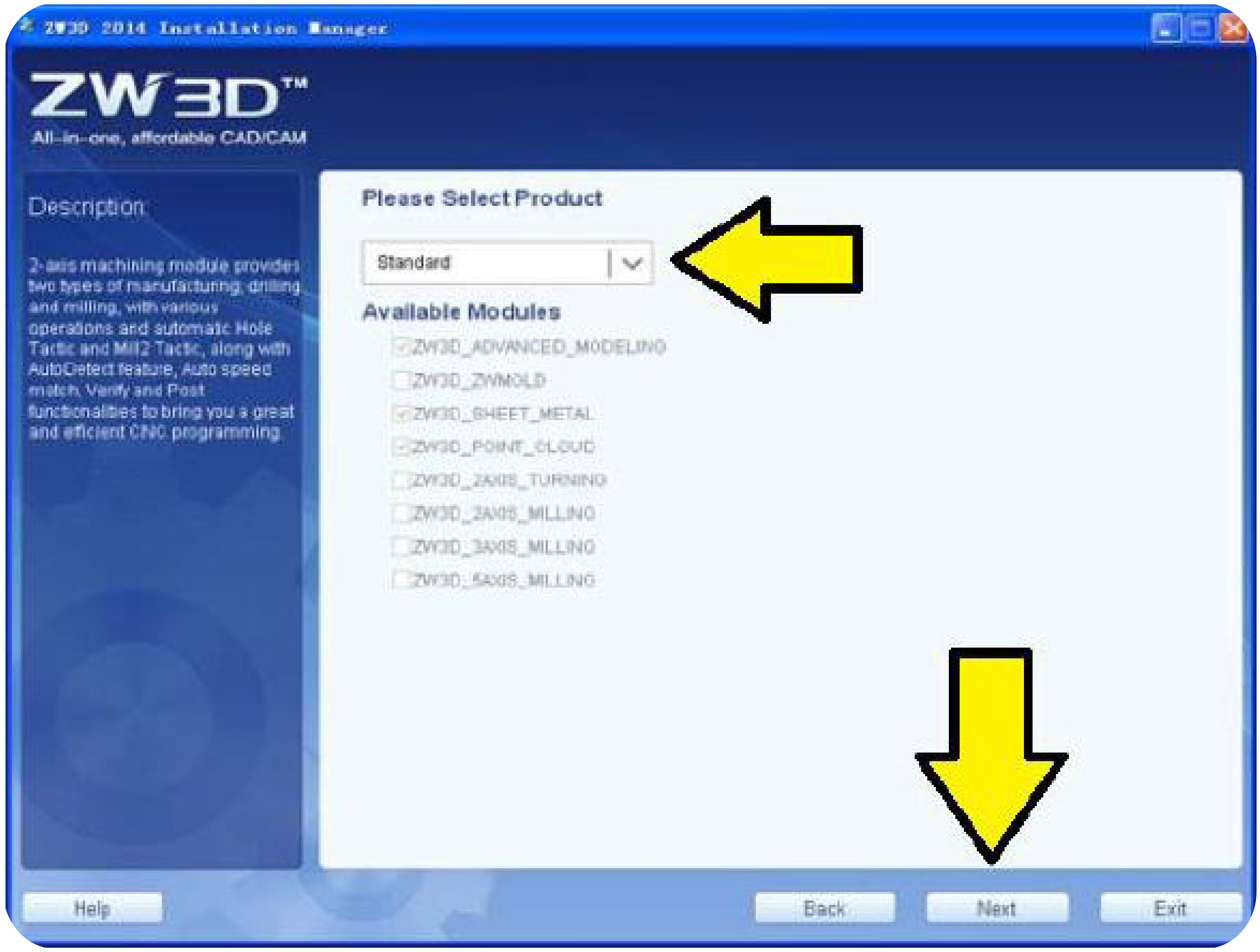 ZW3D Installation Step 4 ZW3D Installation Step 4