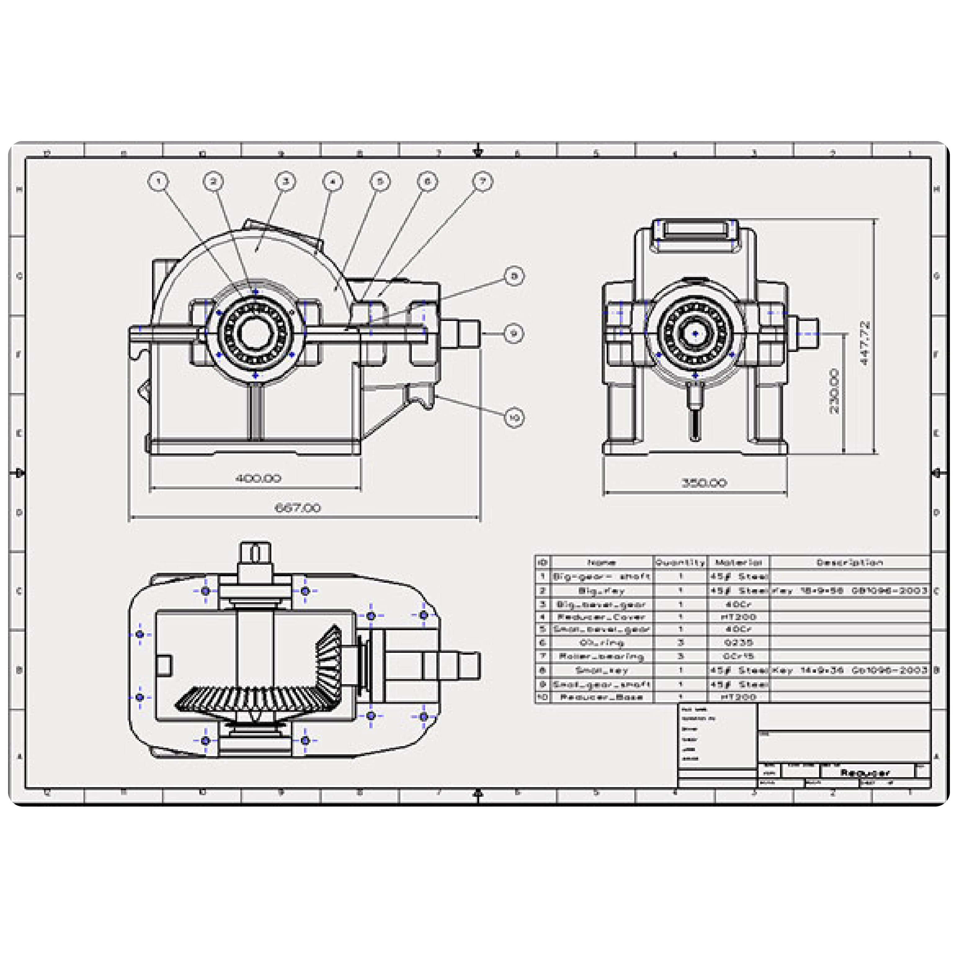 ZW3D CAD 2D drawing ZW3D CAD 2D drawing