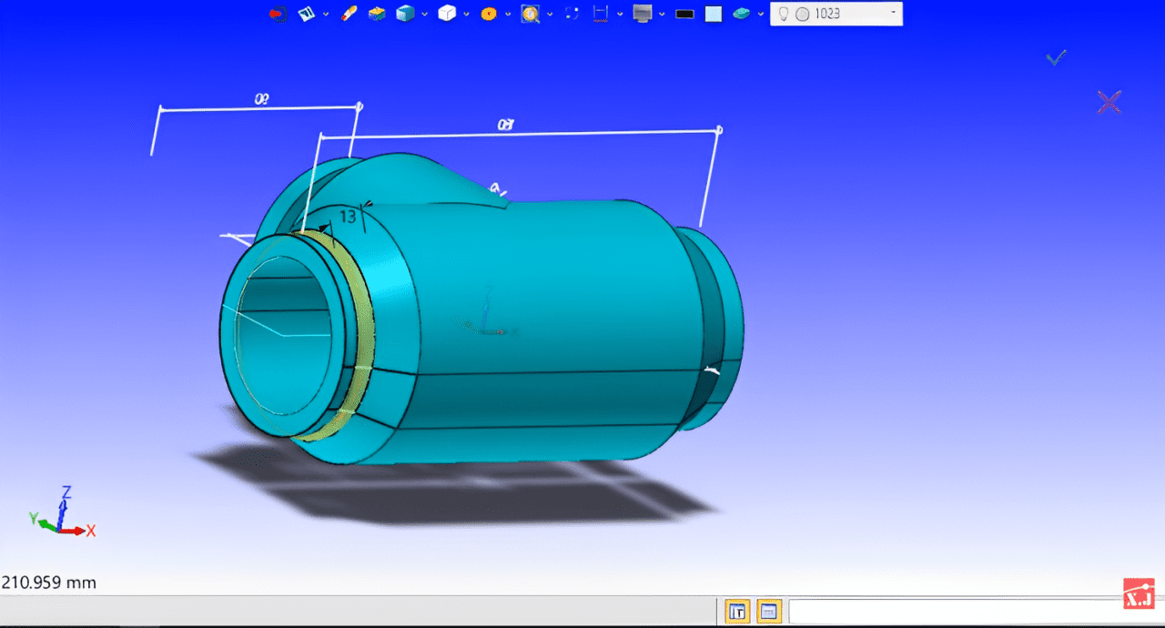Fillet2 ZW3D ฟังก์ชั่น Fillet2