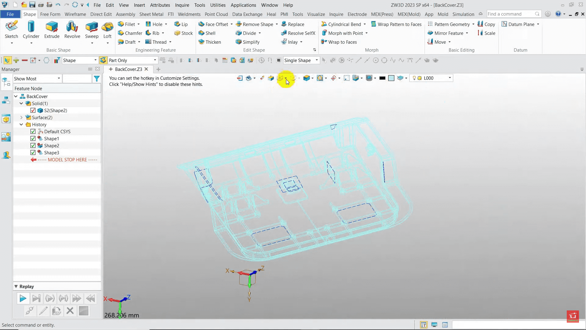 View Wireframe