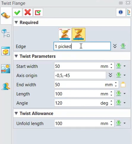 Twist Flange | Offset Twist Flange | Offset
