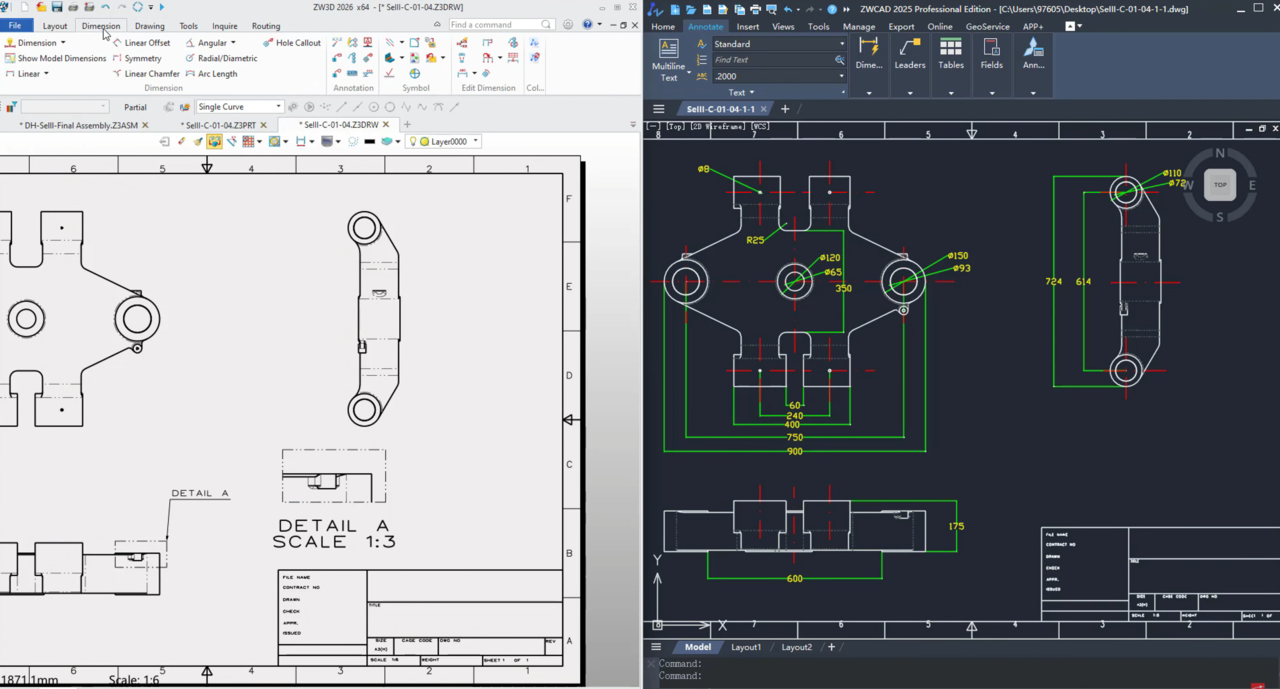 ZW3D 2026 2D3D Drawing Sheet | การเพิ่มมุมมองใหม่ใน Drawing Sheet