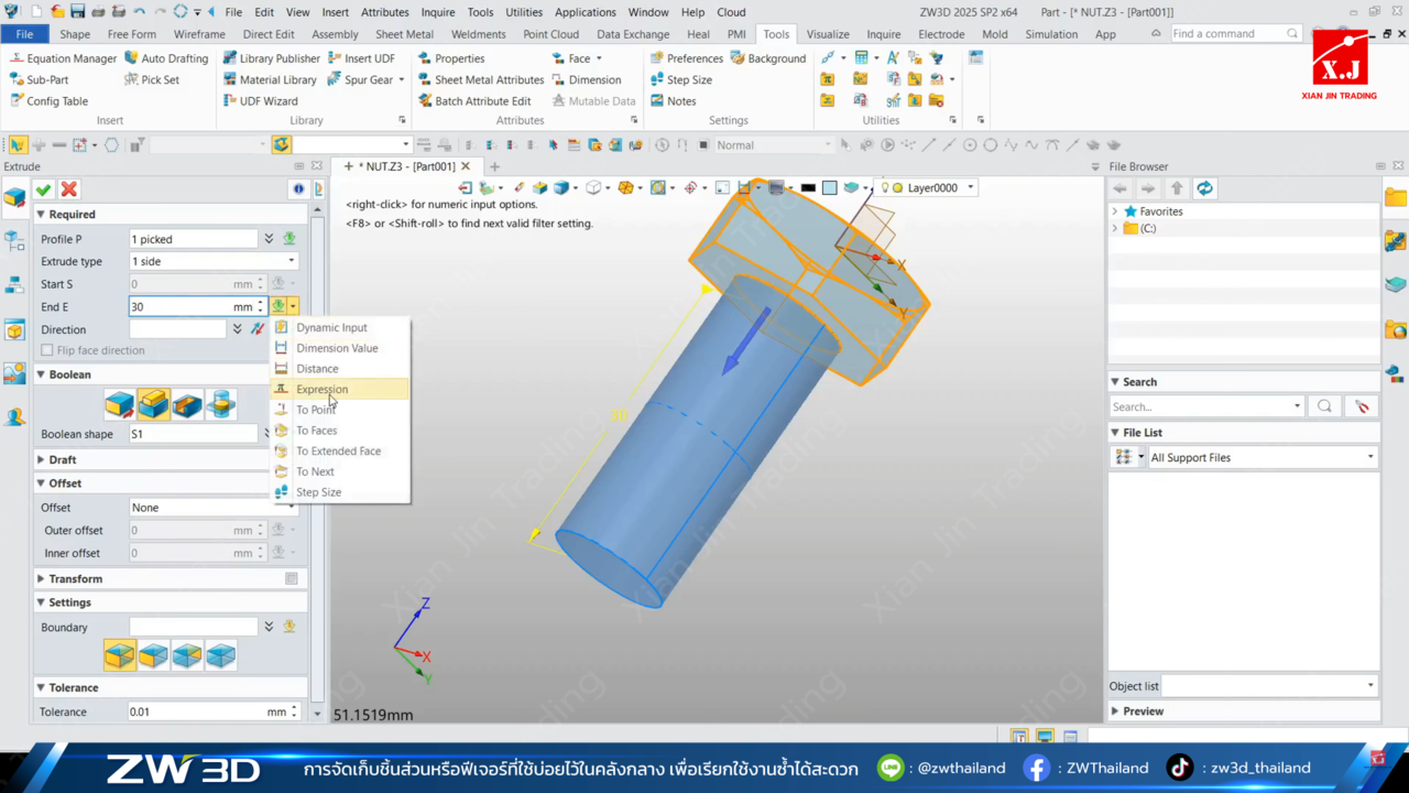 ZW3D Creating a Library – 05 ZW3D Creating a Library - 05