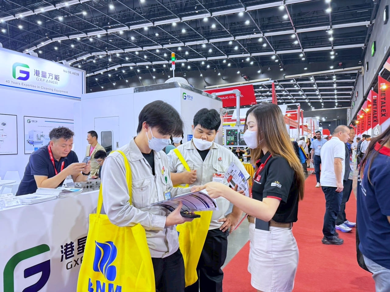 บูธ CB07 ของ เซียน จิ้น เทรดดิ้ง ร่วมกับ ZWSoft ที่ Metalex 2025 บูธ CB07 ของ เซียน จิ้น เทรดดิ้ง ร่วมกับ ZWSoft ที่ Metalex 2025